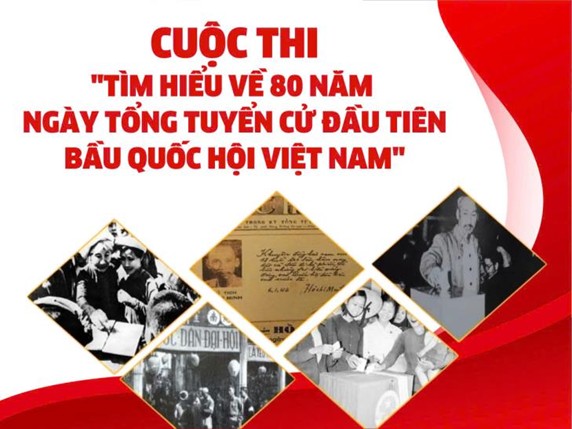 Hưởng ứng Cuộc thi: “Tìm hiểu về 80 năm Ngày Tổng tuyển cử đầu tiên bầu Quốc hội Việt Nam”